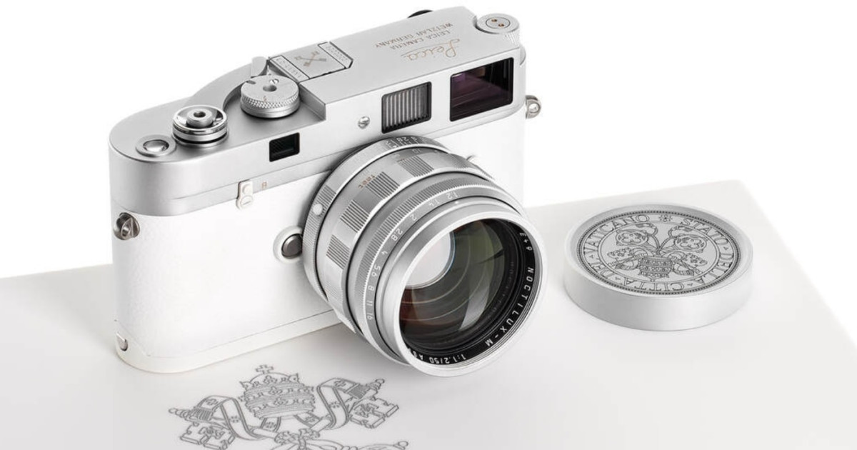 Leica M-A no. 5000000 Pope Francis