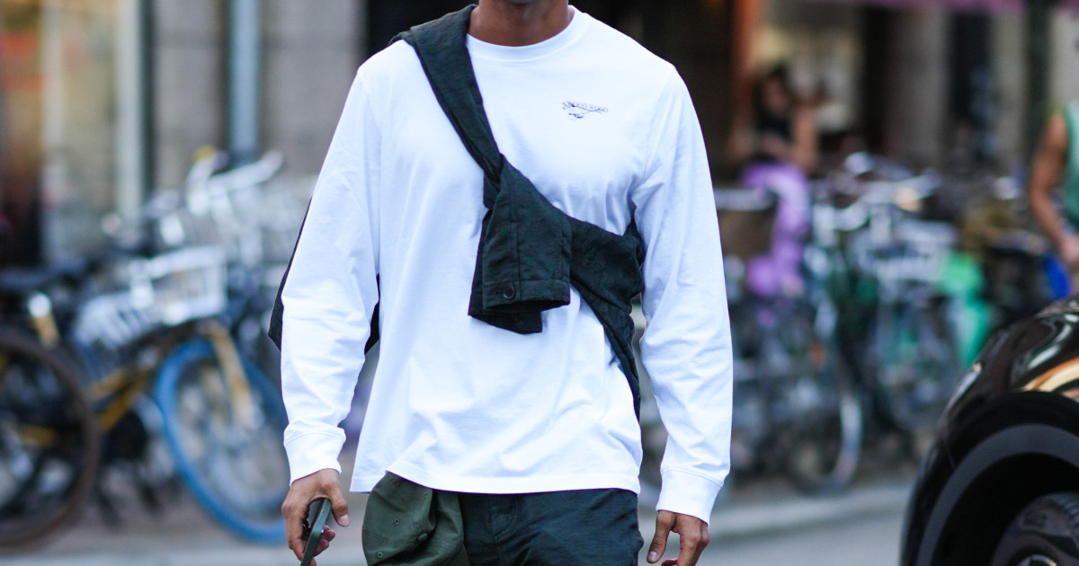 10 stílusos hosszú ujjú férfi póló az átmeneti szezonra