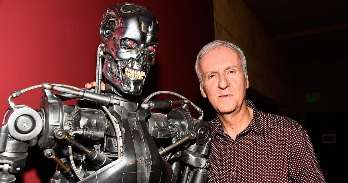 James Cameron egy Terminátorral