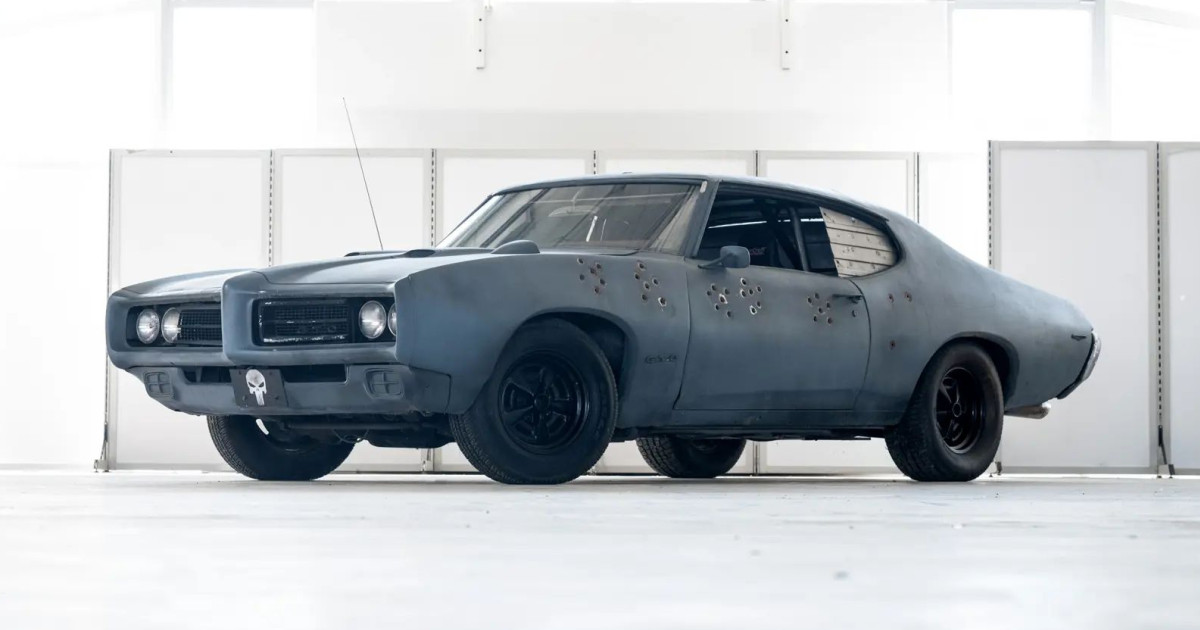Pontiac GTO kaszkadőrautó a Megtorlóból