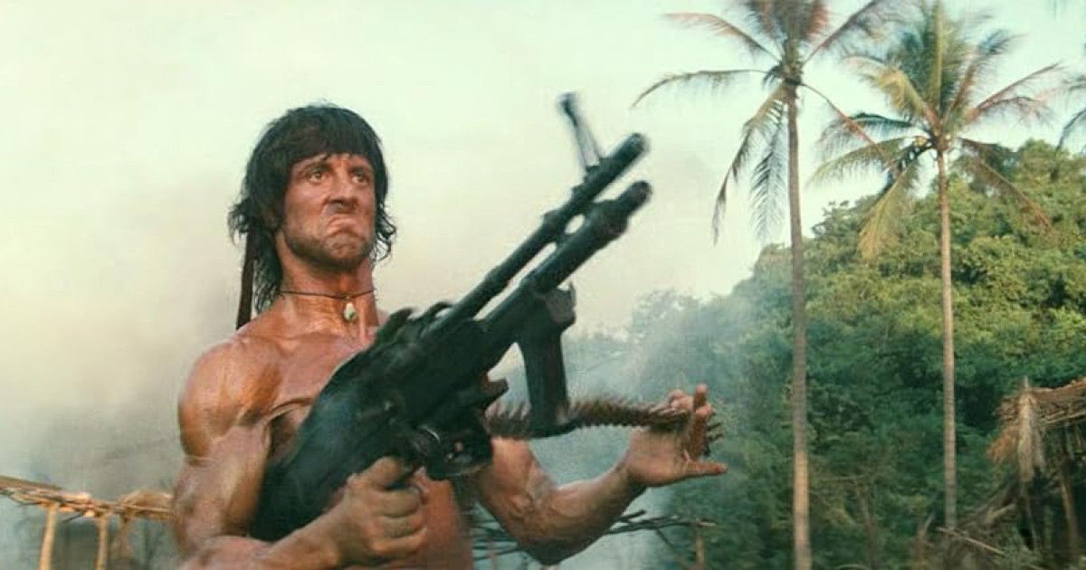 Jelenetfotó a Rambo II-ből