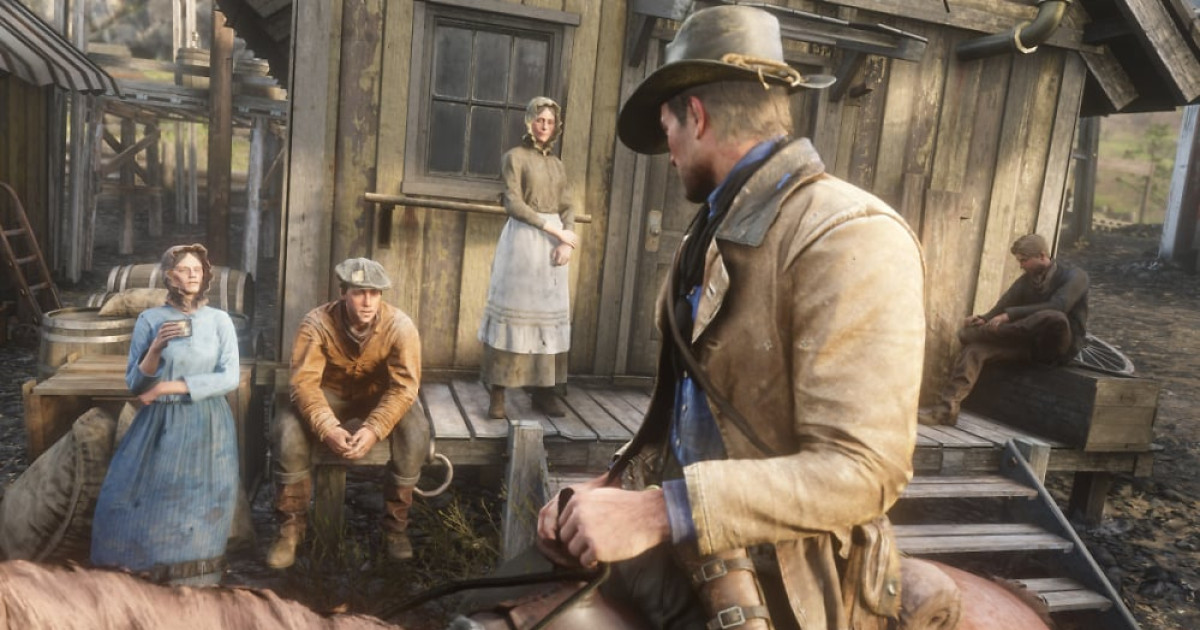Képkocka a Red Dead Redemption 2-ből