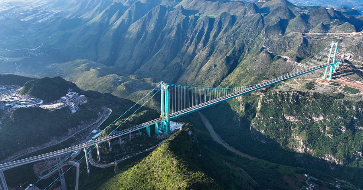 Huajiang Grand Canyon Bridge Kínában