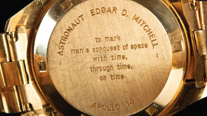 Edgar D. Mitchell arany Speedmastere