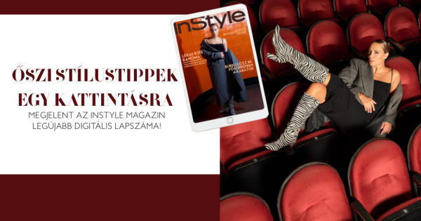 Borítókép: Megjelent az InStyle legújabb digitális lapszáma! Címlapon Lékai-Kiss Ramóna, fókuszban az őszi trendek