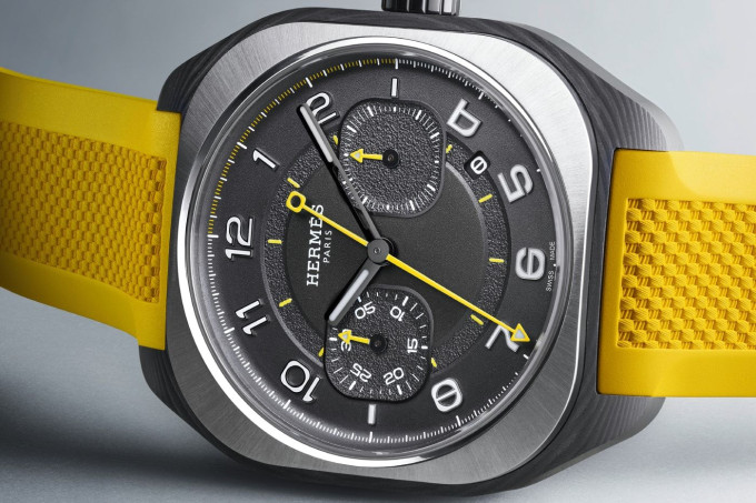Hermés H08 Chronograph „Jaune de Naples” karóra