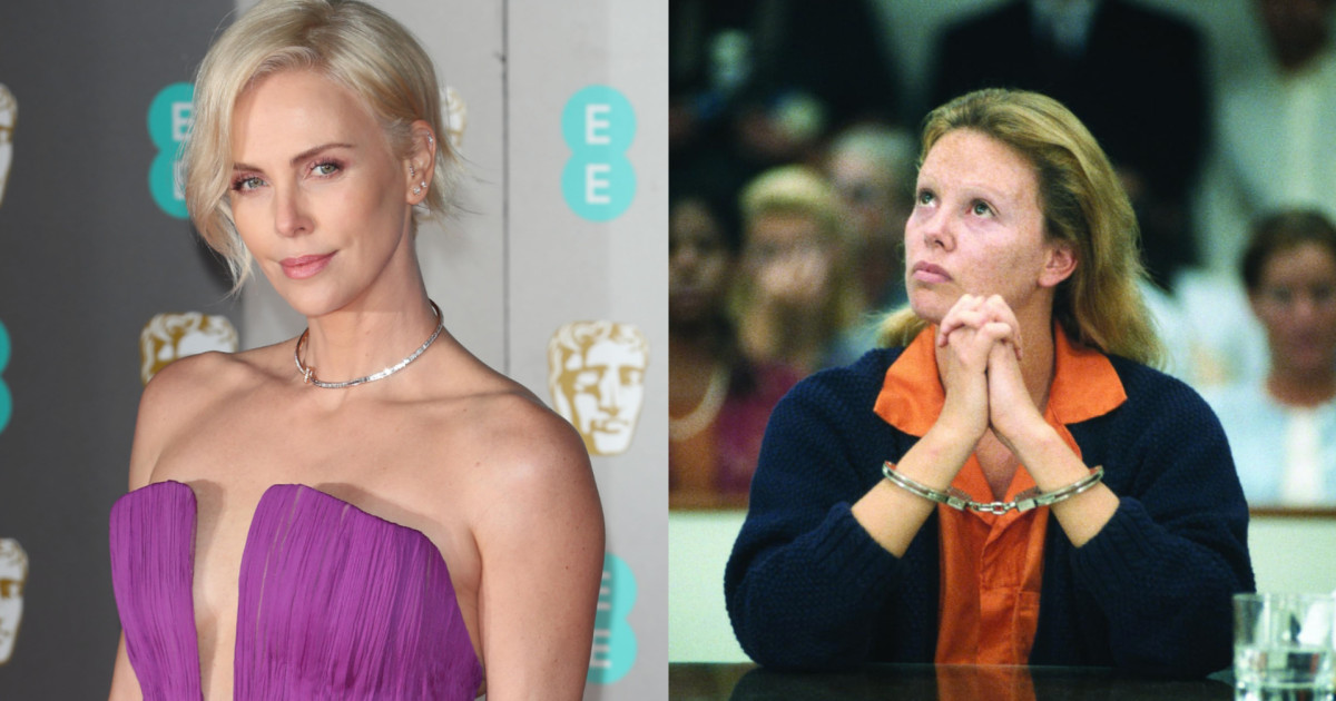 Charlize Theron átalakulása A rém című film kedvéért.