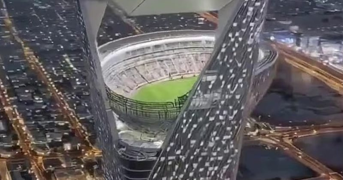 Neom Sky Stadium látványterv