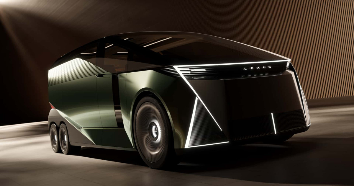 Lexus LS hatkerekű egyterű tanulmány