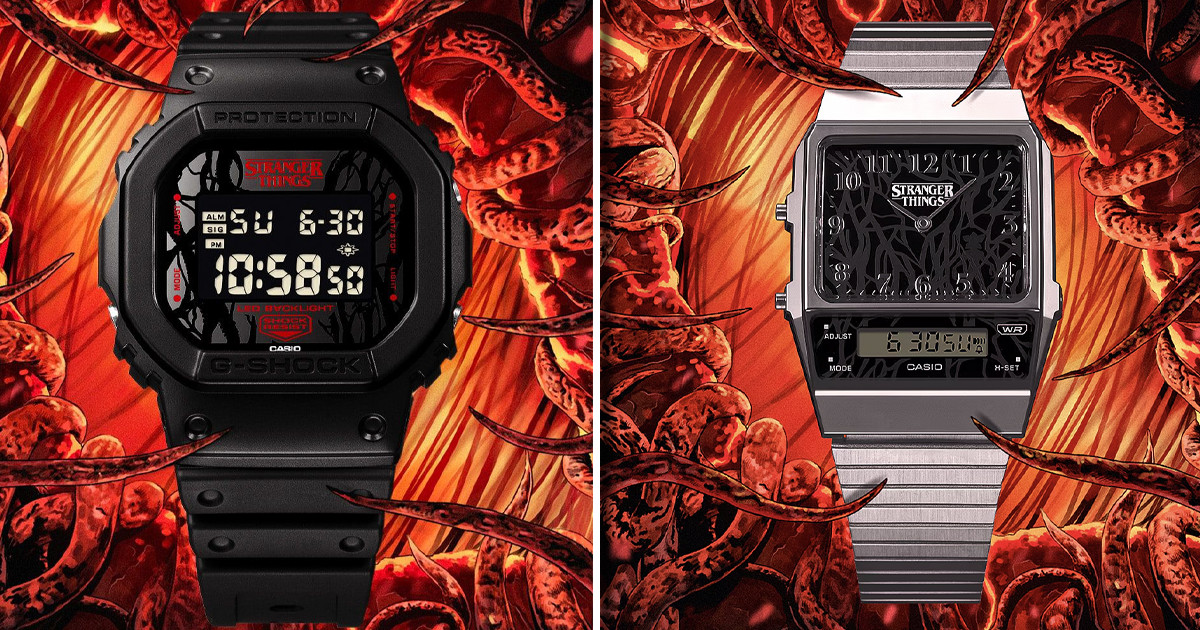 Menő Stranger Things-karórákat mutatott a Casio