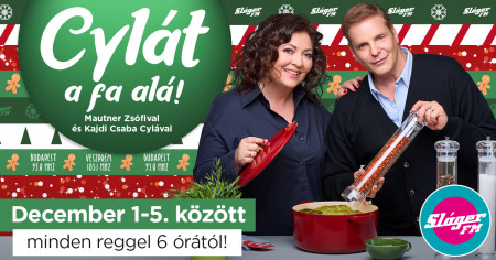 Borítókép: Mautner Zsófival hangoldóik a karácsonyra Kajdi Csaba