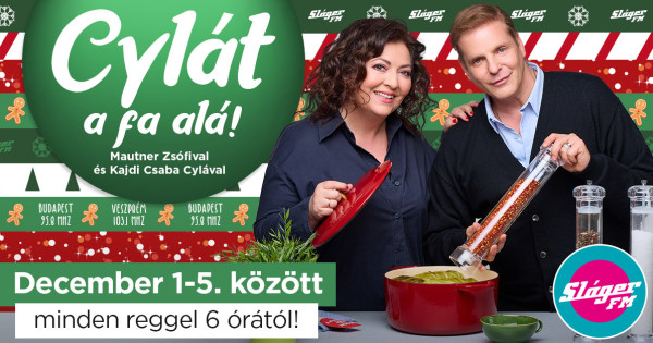 Borítókép: Mautner Zsófival hangoldóik a karácsonyra Kajdi Csaba
