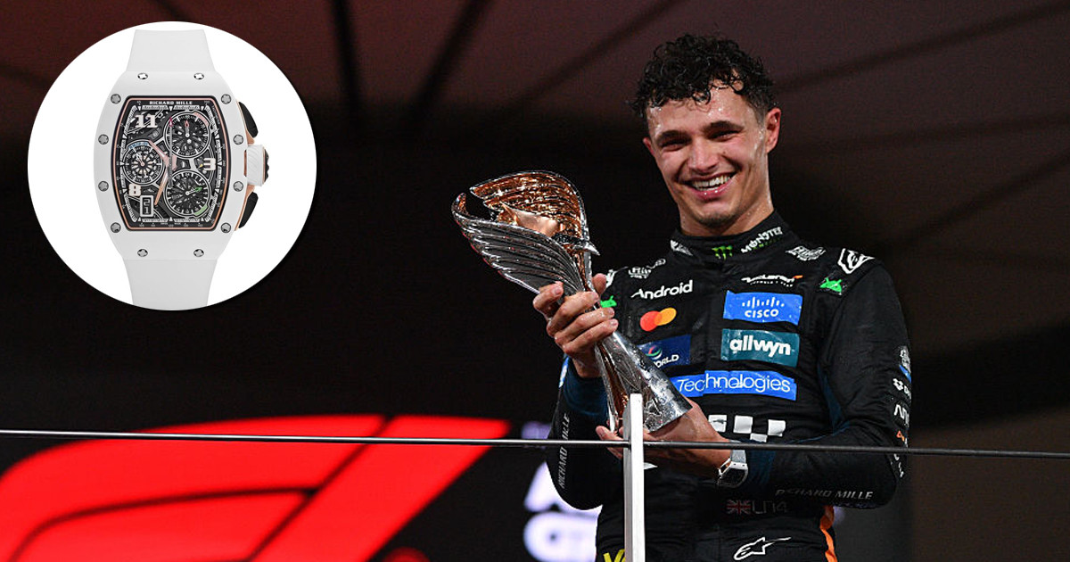 Lando Norris a dobogón a serleggel