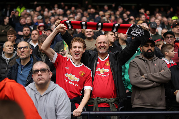 Manchester United szurkolók