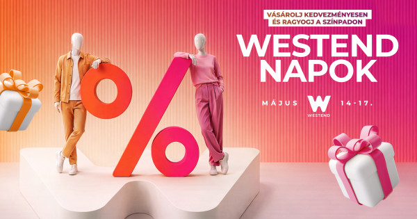 Borítókép: Most te is lehetsz modell – jönnek a Westend Napok