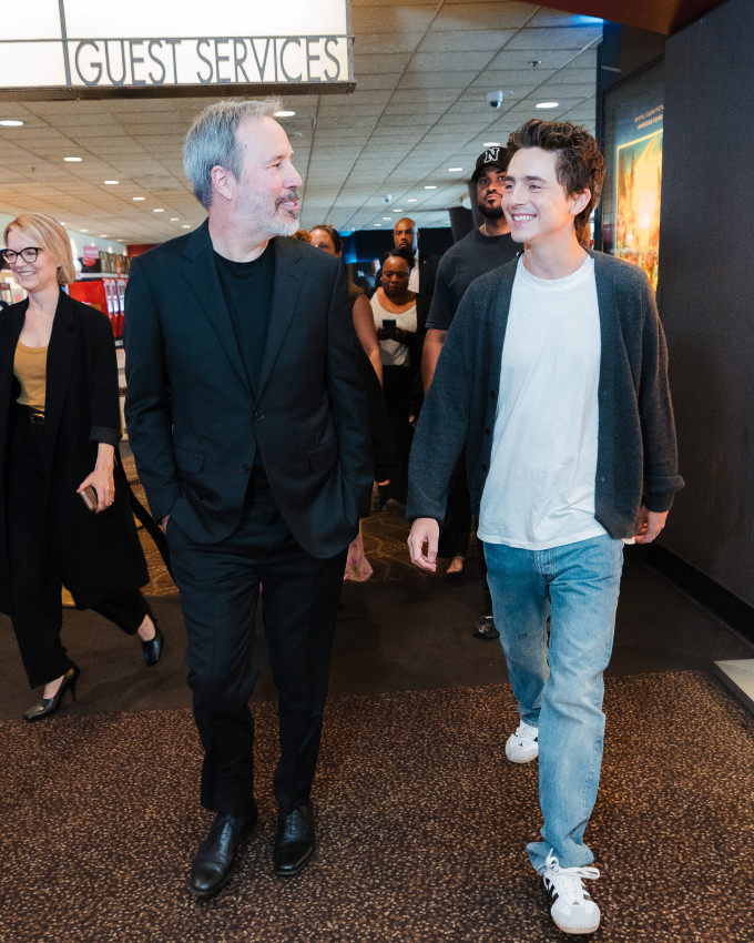 Az eseményen Denis Villeneuve a film rendezője is tiszteletét tette.