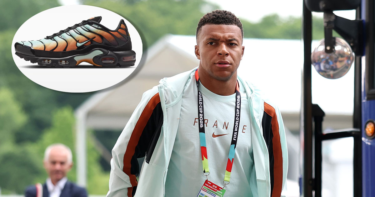 A gólokat nem ebben vágja: látványos darab Kylian Mbappé sportcipője