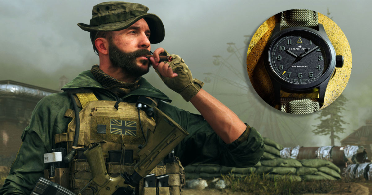 A Hamilton megépítette a Call of Duty egyik katonai óráját