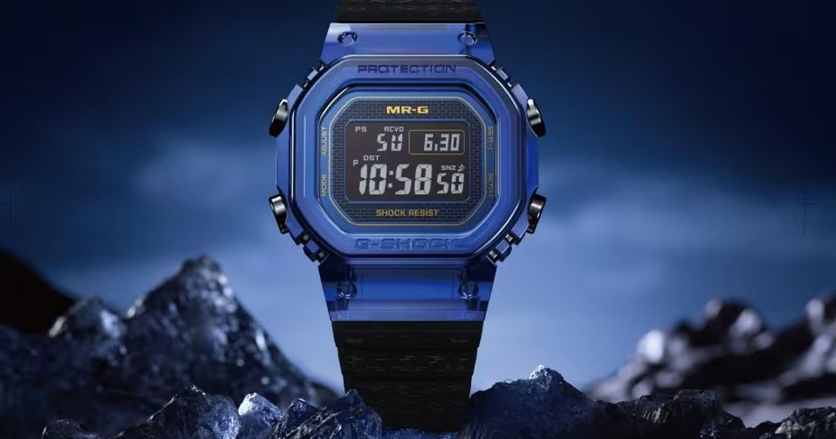 Casio G-Shock zafírtokkal