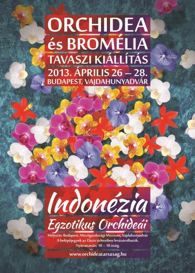 Borítókép: Indonézia orchideái Budapesten!