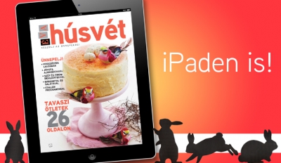 Borítókép: Éva Húsvét iPaden is!