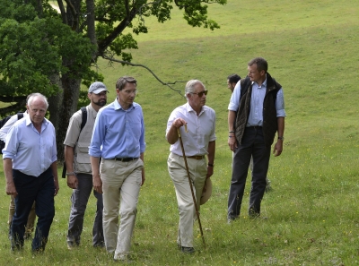 Borítókép: Károly herceg ismét Székelyföldön tartózkodik