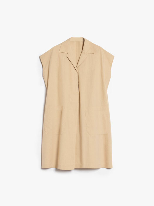 Homokszínű miniruha