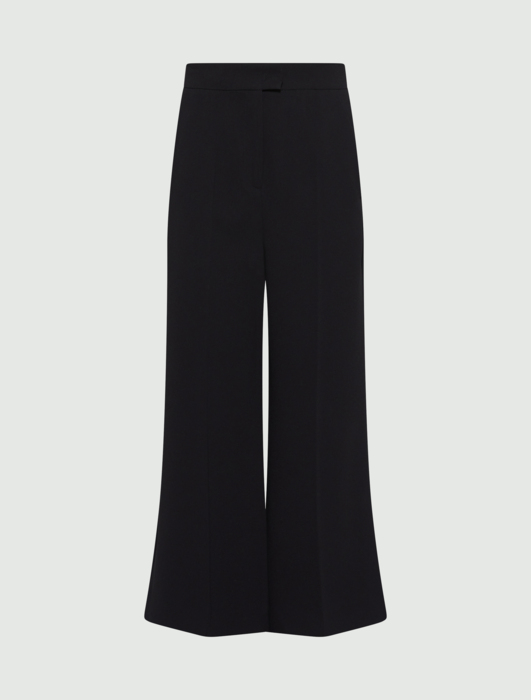 Fekete bootcut nadrág